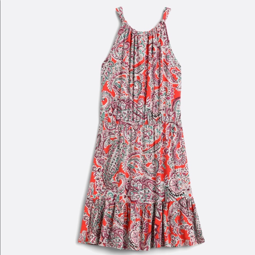 Loveappella Paisley Knit Dress size Medium